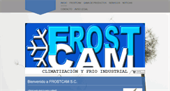 Desktop Screenshot of frostcam.com